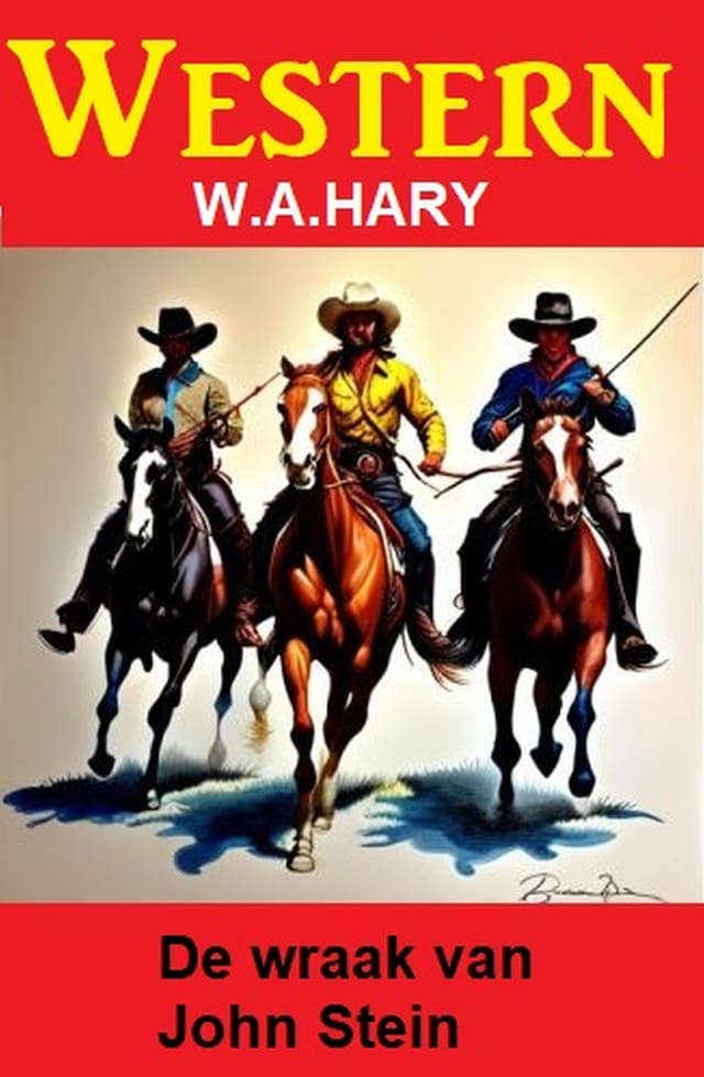 Book cover for De wraak van John Stein: Western