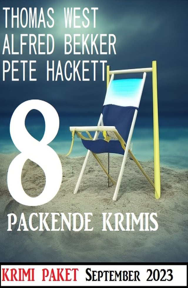 Book cover for 8 Packende Krimis September 2023