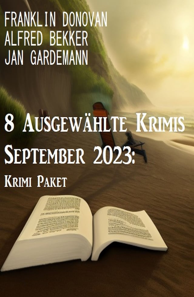 Buchcover für 8 Ausgewählte Krimis September 2023: Krimi Paket