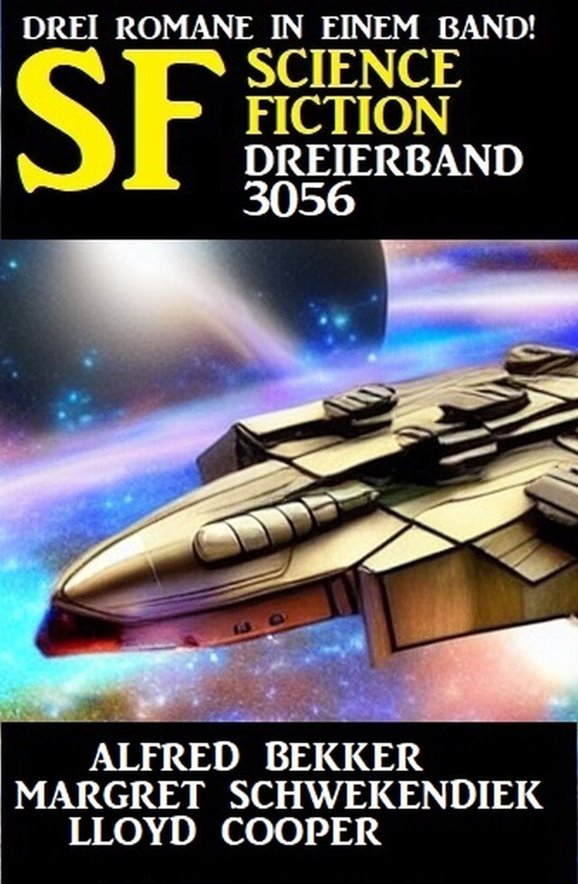 Bokomslag för Science Fiction Dreierband 3056