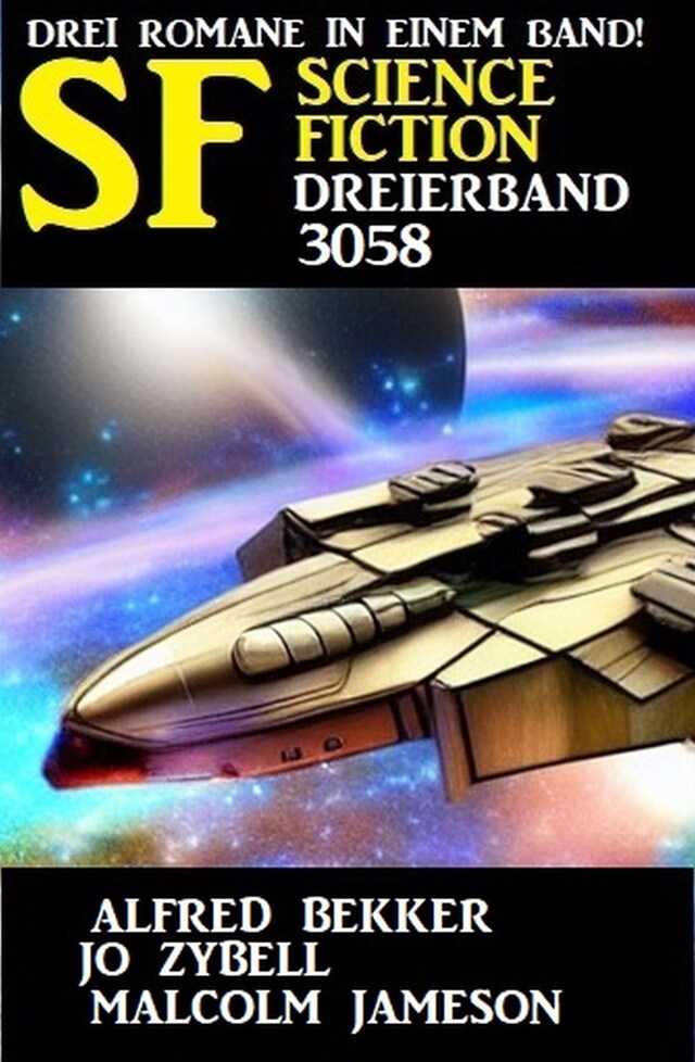 Buchcover für Science Fiction Dreierband 3058