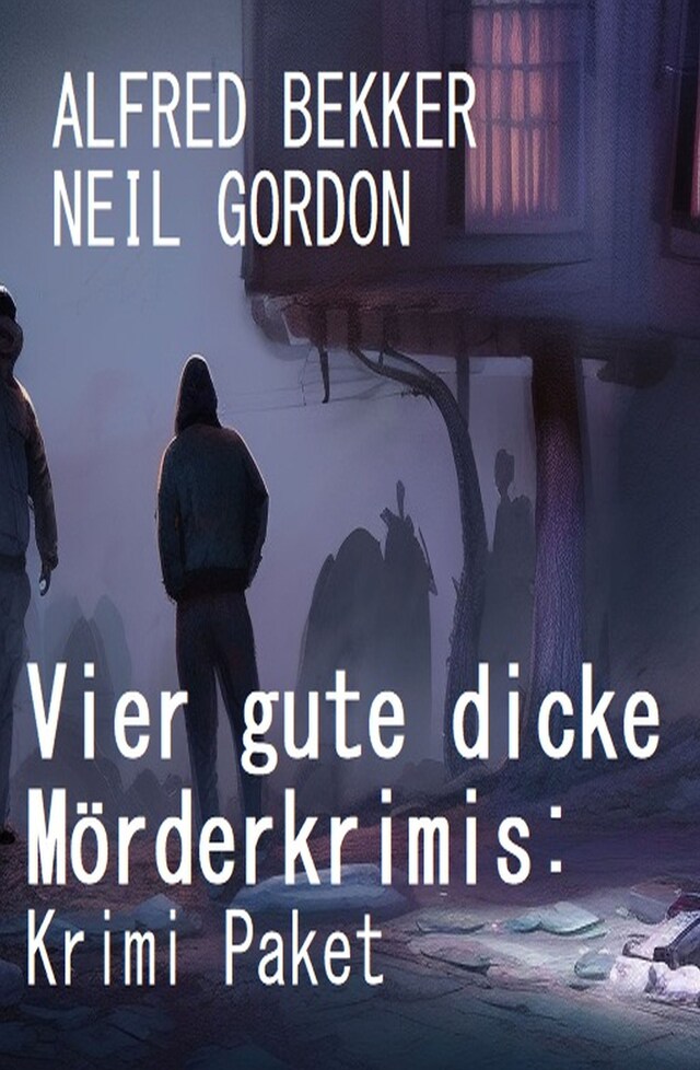 Buchcover für Vier gute dicke Mörderkrimis: Krimi Paket