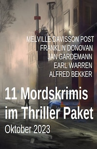 11 Mordskrimis im Thriller Paket Oktober 2023