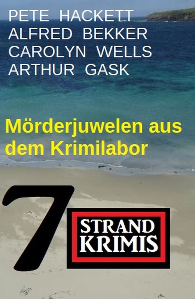 Book cover for Mörderjuwelen aus dem Krimilabor: 7 Strandkrimis