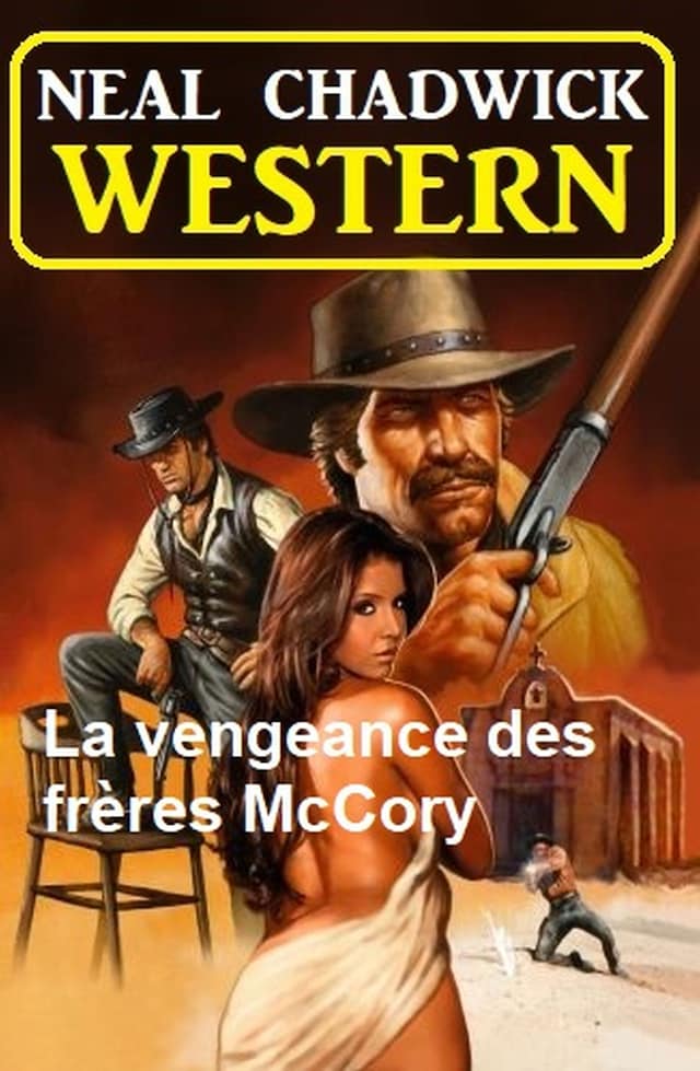 Book cover for La vengeance des frères McCory : western