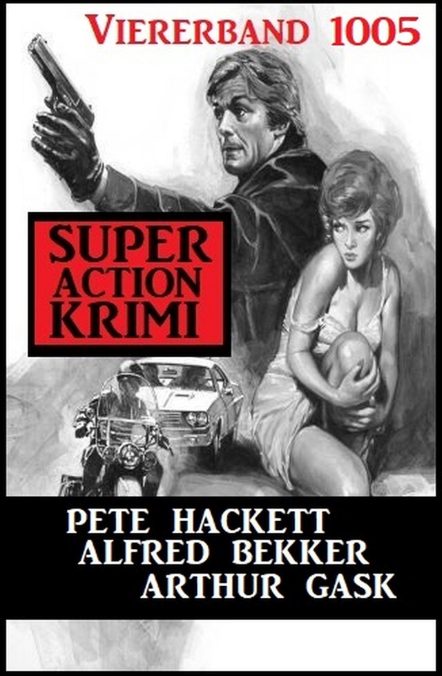 Buchcover für Super Action Krimi Viererband 1005