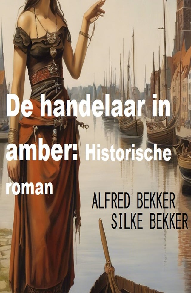 Portada de libro para De handelaar in amber: Historische roman