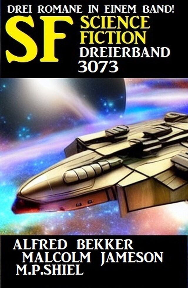 Buchcover für Science Fiction Dreierband 3073