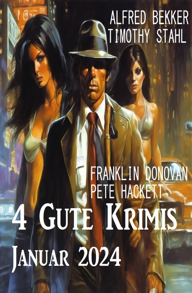 Book cover for 4 Gute Krimis Januar 2024