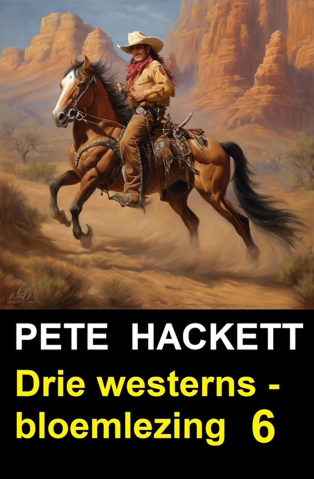 Buchcover für Drie westerns - bloemlezing 6