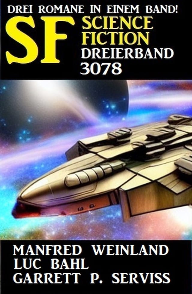 Kirjankansi teokselle Science Fiction Dreierband 3078