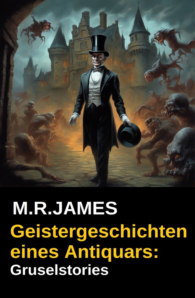 Buchcover für Geistergeschichten eines Antiquars: Gruselstories