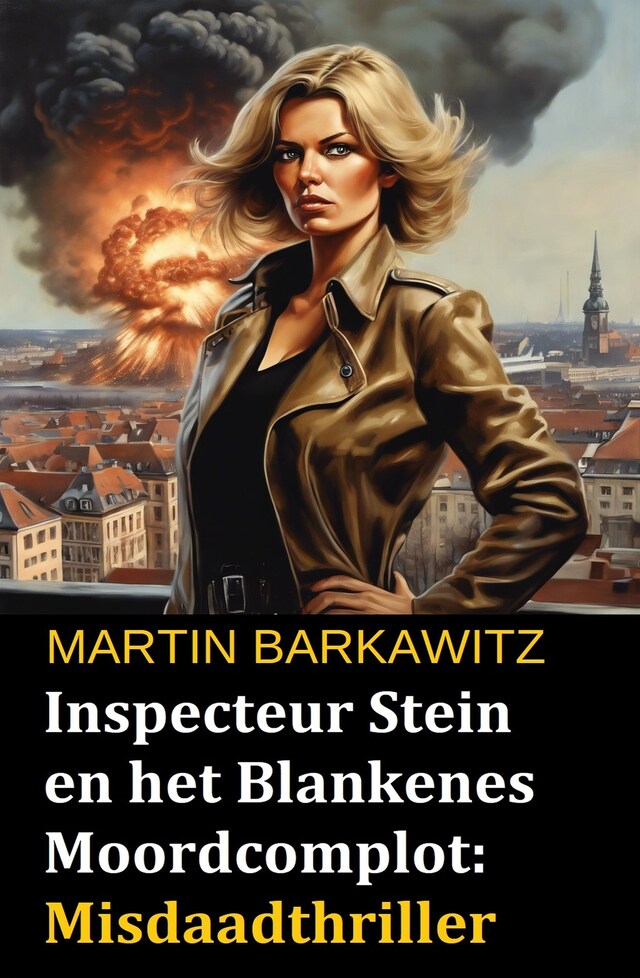 Book cover for Inspecteur Stein en het Blankenes Moordcomplot: Misdaadthriller