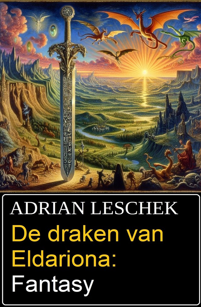 Boekomslag van De draken van Eldariona: Fantasy