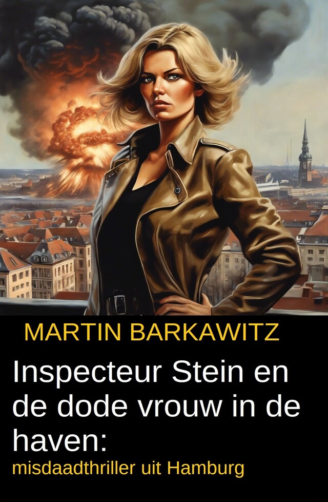 Book cover for Inspecteur Stein en de dode vrouw in de haven: misdaadthriller uit Hamburg