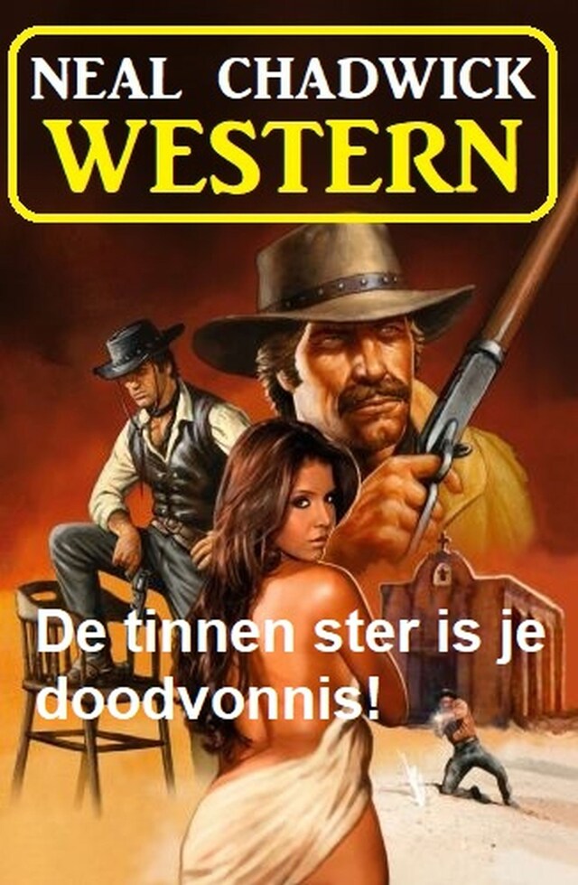 Book cover for De tinnen ster is je doodvonnis! Western