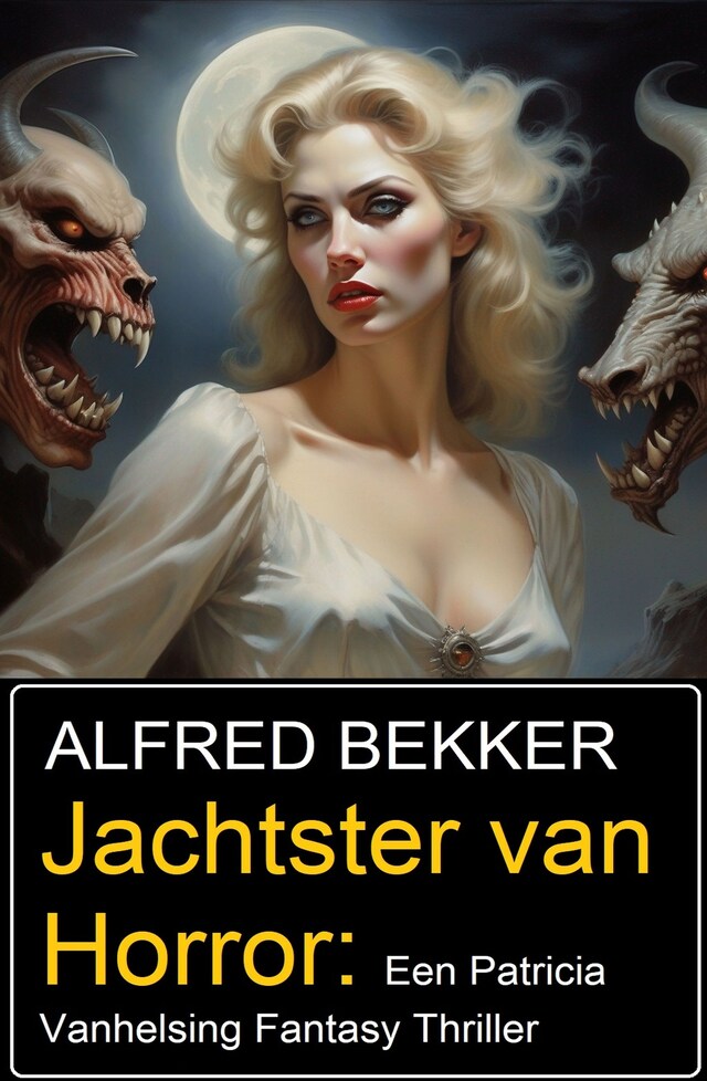 Book cover for Jachtster van Horror: Een Patricia Vanhelsing Fantasy Thriller