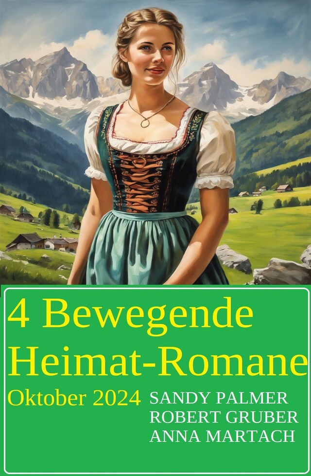 Bokomslag för 4 Bewegende Heimat-Romane Oktober 2024