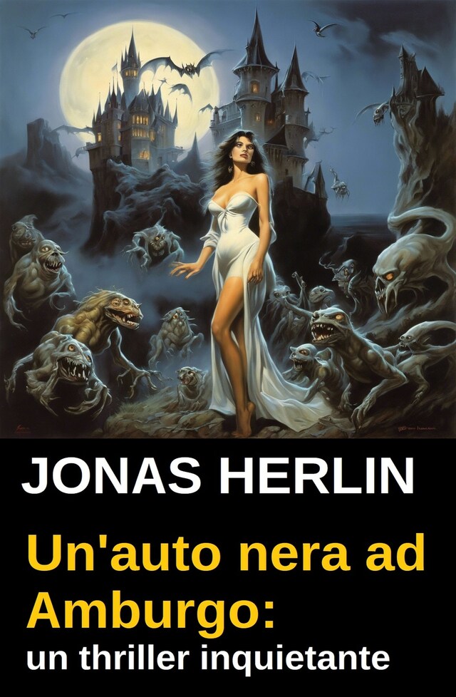 Book cover for Un'auto nera ad Amburgo: un thriller inquietante