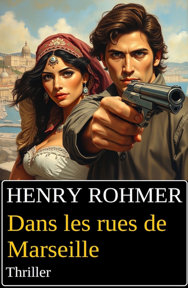 Book cover for Dans les rues de Marseille : Thriller