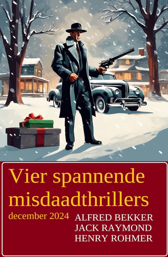 Book cover for Vier spannende misdaadthrillers december 2024