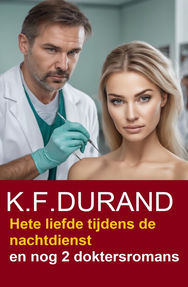 Book cover for Hete liefde tijdens de nachtdienst en nog 2 doktersromans