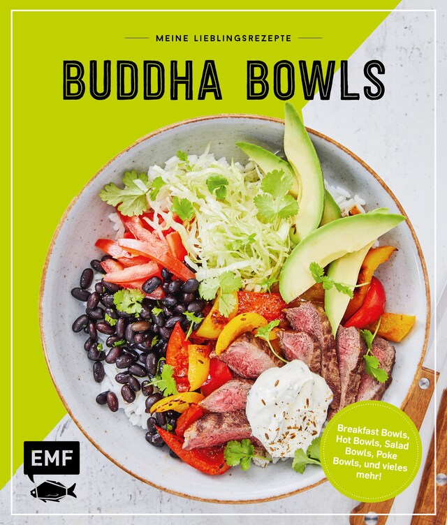 Kirjankansi teokselle Meine Lieblingsrezepte – Buddha Bowls