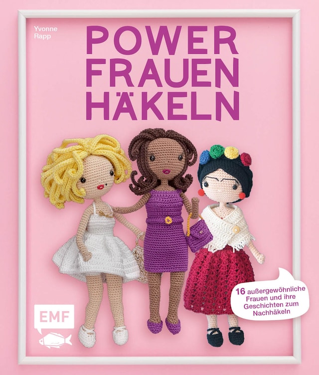 Buchcover für Powerfrauen häkeln