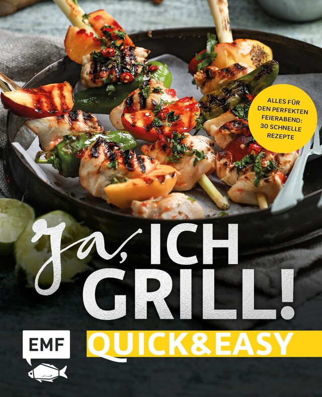 Book cover for Ja, ich grill! – Quick and easy