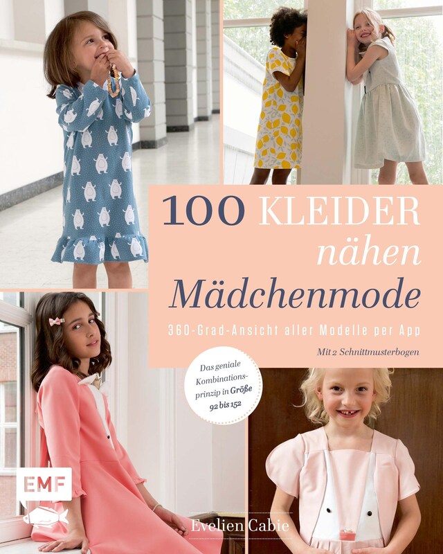 100 Kleider nähen – Mädchenmode Buchcover für 100 Kleider nähen – Mädchenmode
