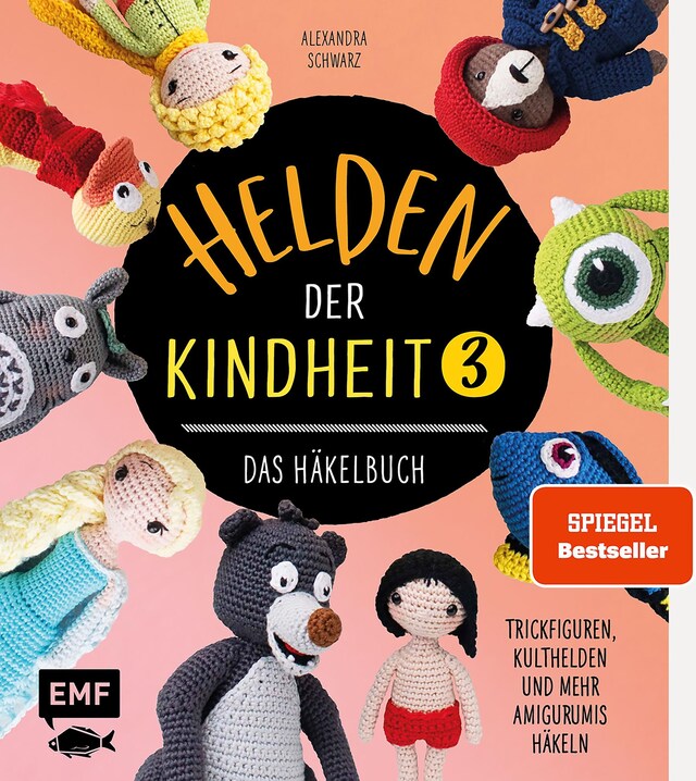 Boekomslag van Helden der Kindheit 3 – Das Häkelbuch – Band 3