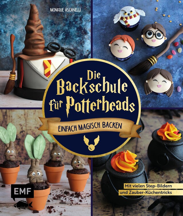 Portada de libro para Die Backschule für Potterheads!