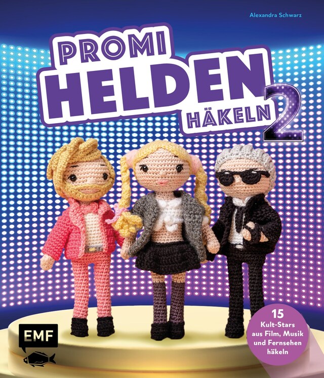 Buchcover für Promis und Stars häkeln