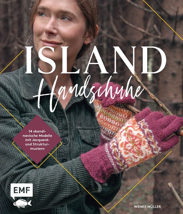 Buchcover für Island-Handschuhe stricken