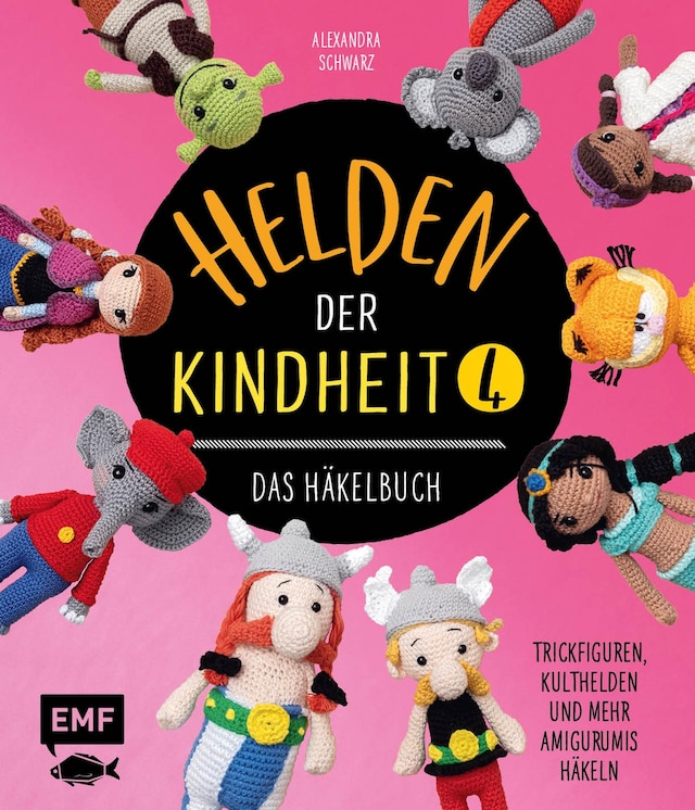 Buchcover für Helden der Kindheit 4 – Das Häkelbuch – Band 4