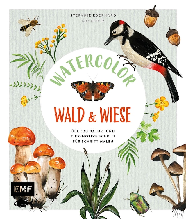 Buchcover für Watercolor Wald und Wiese
