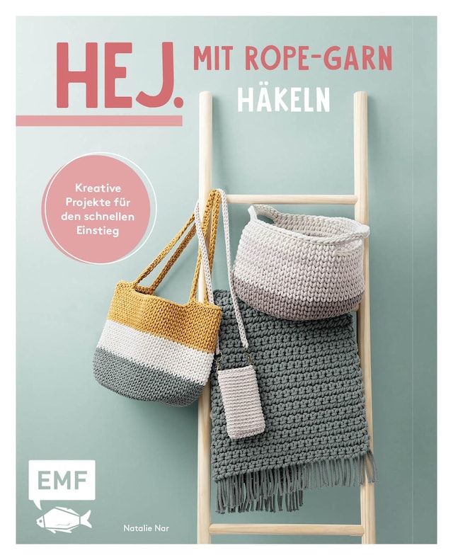 Buchcover für Hej. Mit Rope-Garn häkeln super easy