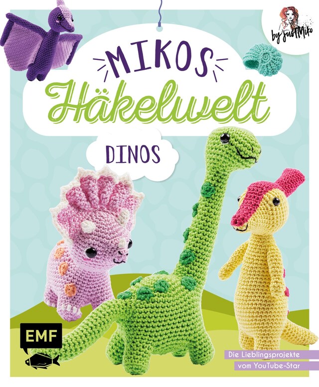 Boekomslag van Mikos Häkelwelt – Dinos