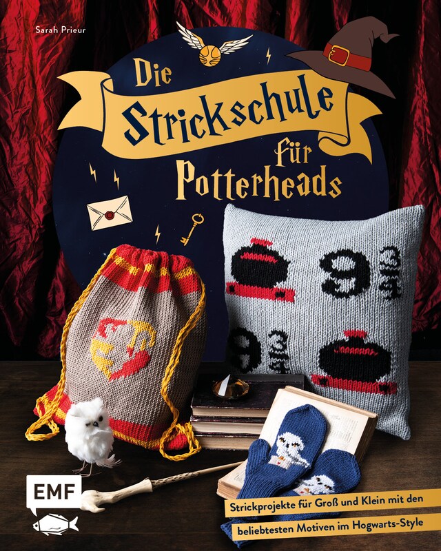 Couverture de livre pour Die Strickschule für Potterheads