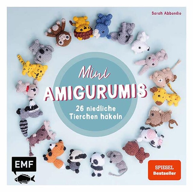 Buchcover für Mini-Amigurumis