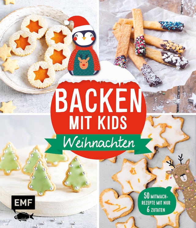 Buchcover für Backen mit Kids (Kindern) – Weihnachten