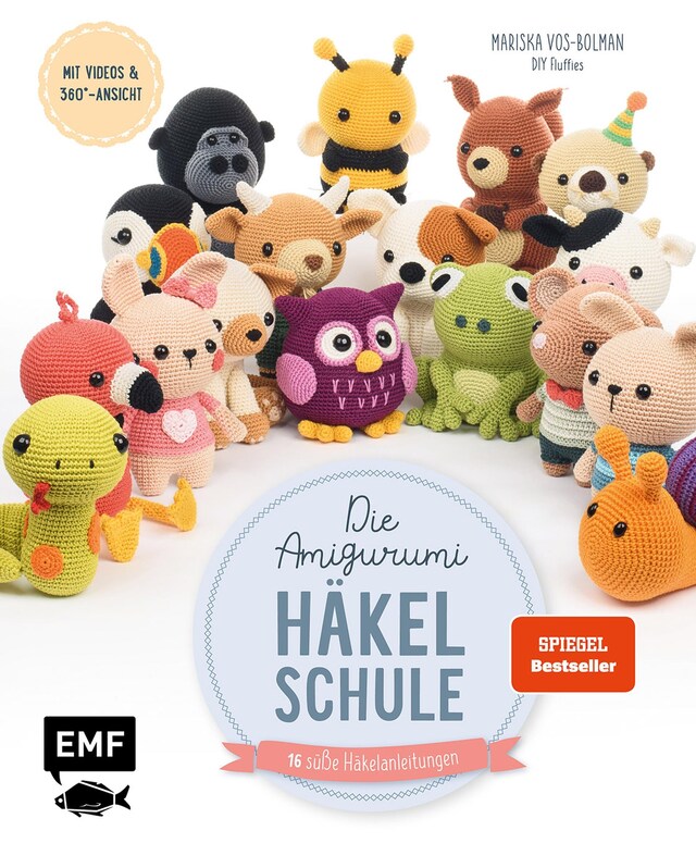 Buchcover für Die Amigurumi-Häkelschule