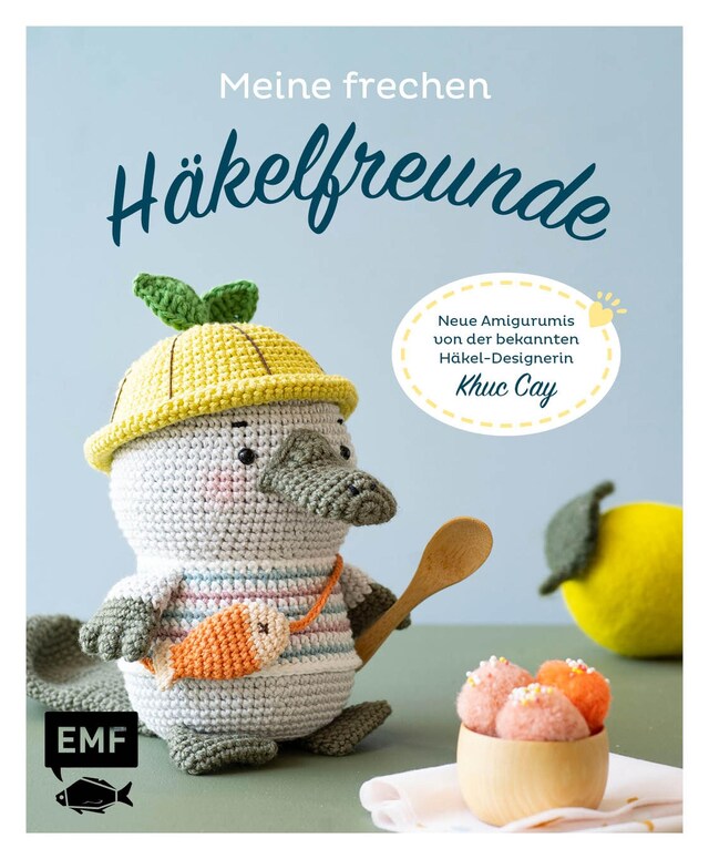 Buchcover für Meine frechen Häkelfreunde