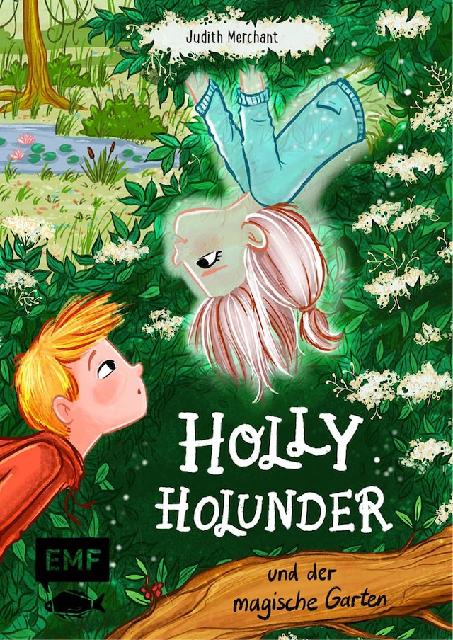 Book cover for Holly Holunder und der magische Garten