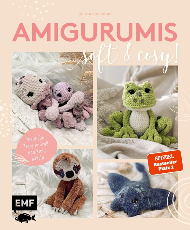 Buchcover für Amigurumis – soft and cosy!