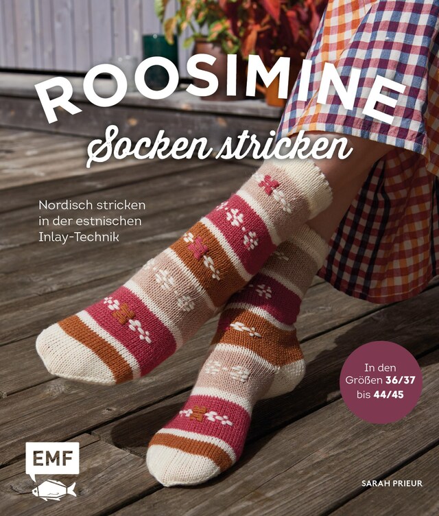 Kirjankansi teokselle Roosimine-Socken stricken