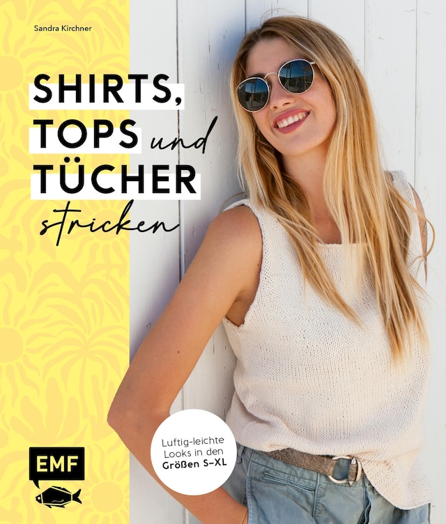 Buchcover für Shirts, Tops und Tücher stricken