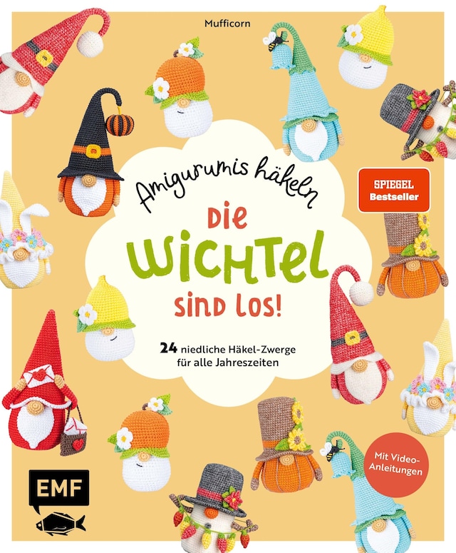 Buchcover für Die Wichtel sind los! – Amigurumis häkeln