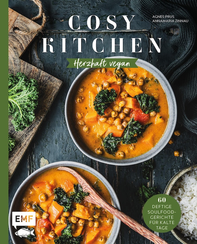 Buchcover für Cosy Kitchen – Herzhaft vegan