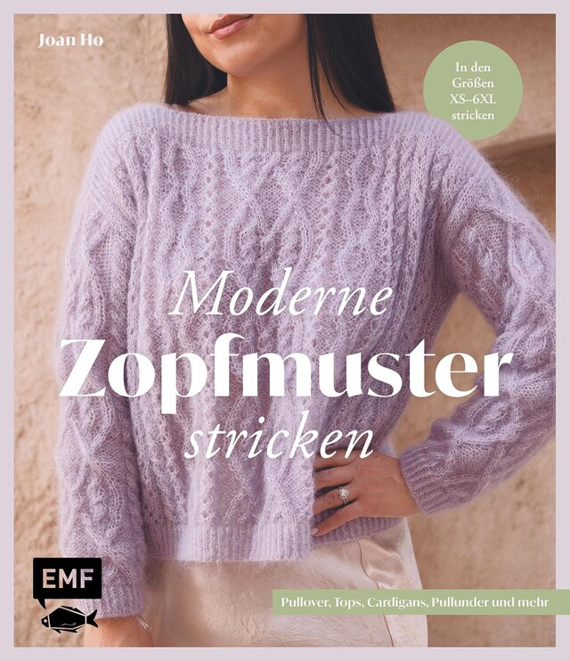 Bogomslag for Moderne Zopfmuster stricken